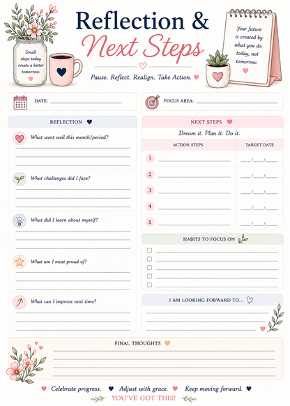 52-Week $5,000 Savings Challenge Printable | 35-Page Budget Planner