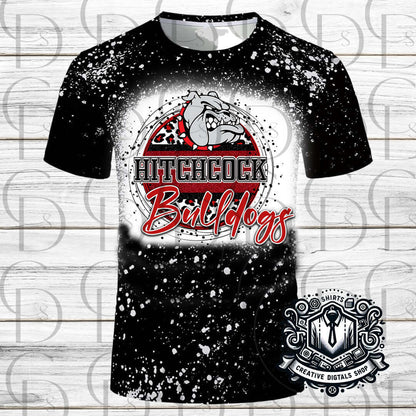 Hitchcock Bulldogs Mascot - Creative Digitals Shop