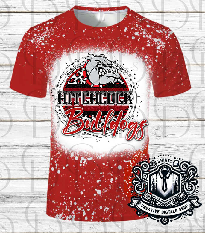 Hitchcock Bulldogs Mascot - Creative Digitals Shop